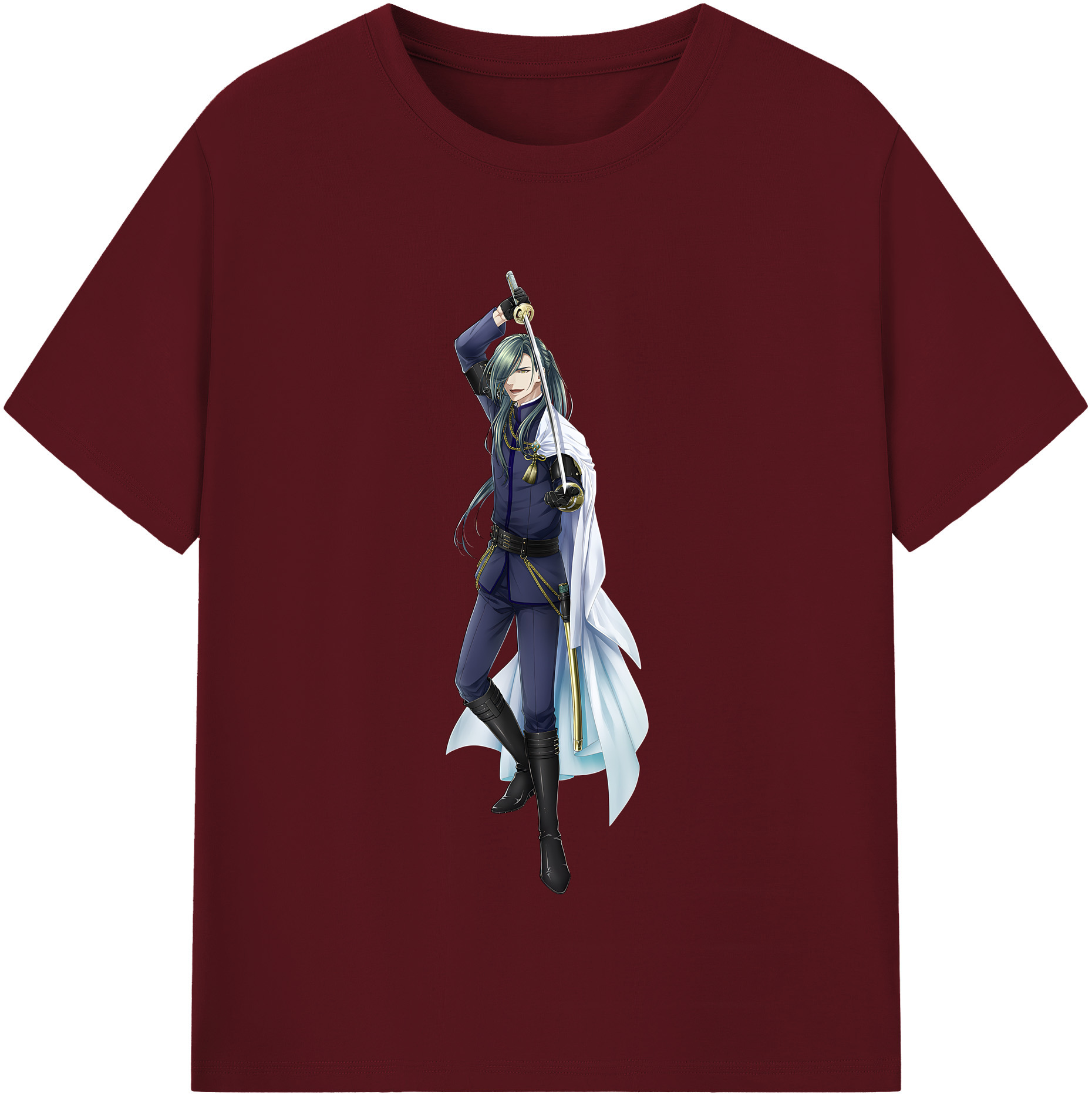 （画像用） 刀剣乱舞 Touken Ranbu 綿100％半袖Tシャツ（フロントプリント）